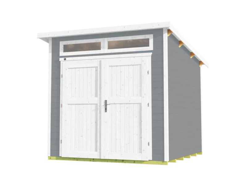 Weka Gartenhaus 264 Gr. 1 ,21 mm, grau - Image 3