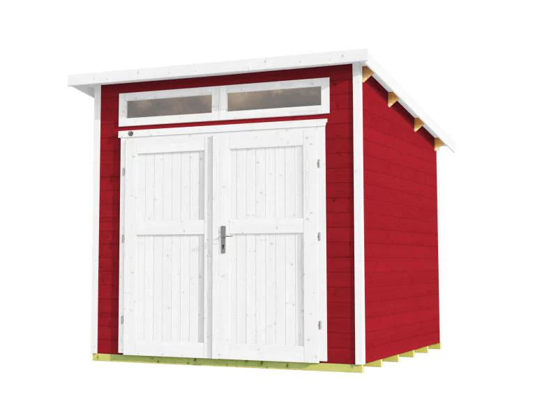 Weka Gartenhaus 264 Gr. 1 ,21 mm, schwedenrot - Image 3