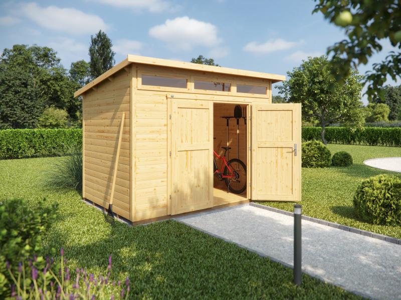 Weka Gartenhaus 264 Gr. 3 21 mm natur