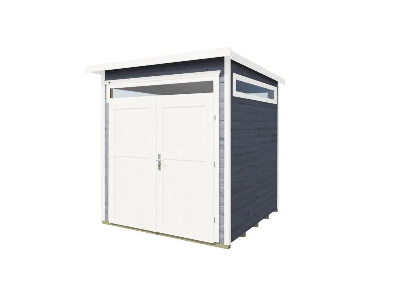 Weka Gartenhaus 265 Gr. 1 21 mm grau - Image 3
