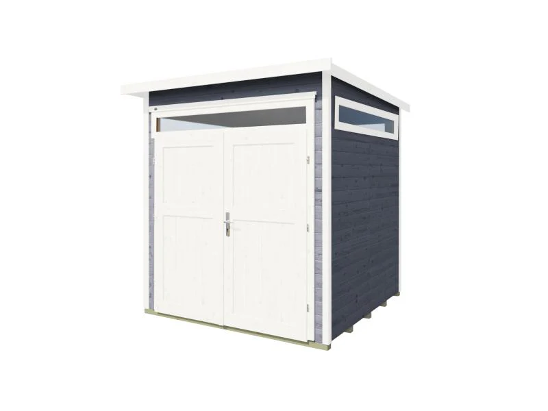 Weka Gartenhaus 265 Gr. 2 21 mm anthrazit - Image 2
