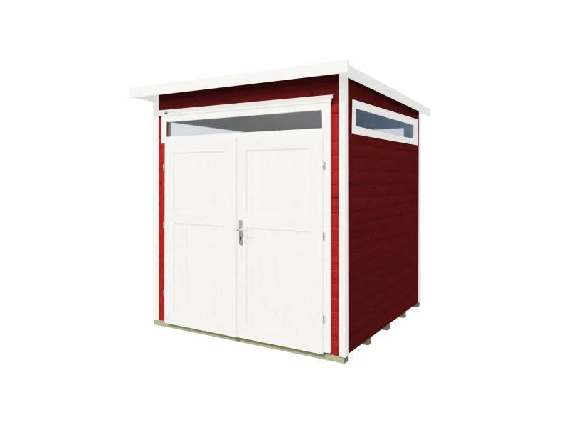 Weka Gartenhaus 265 Gr. 3 21 mm rot - Image 3