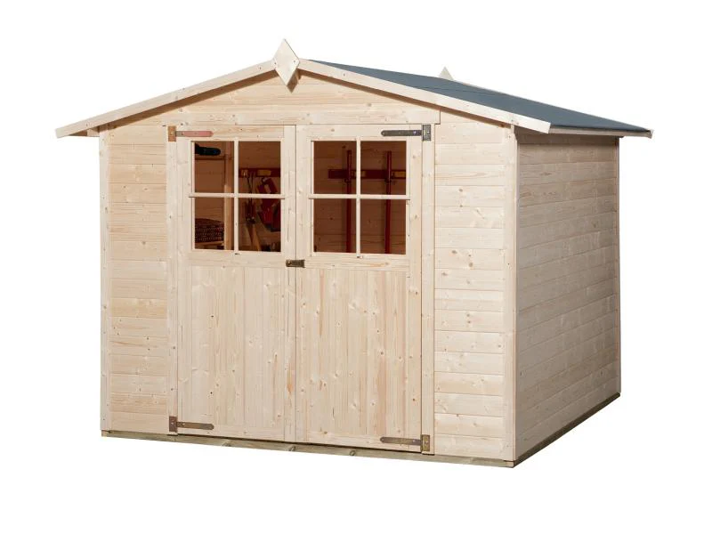 Weka Gartenhaus 316 Größe 4 mit Doppeltür natur - Image 2