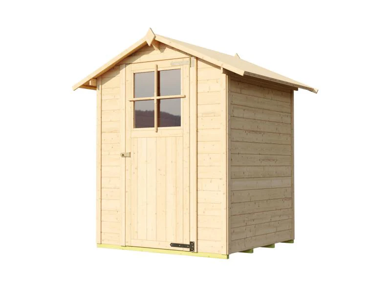 Weka Gartenhaus 317 Größe 1 mit Einzeltür natur - Image 2