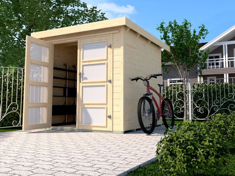 Weka Gartenhaus 321 Größe 2 natur