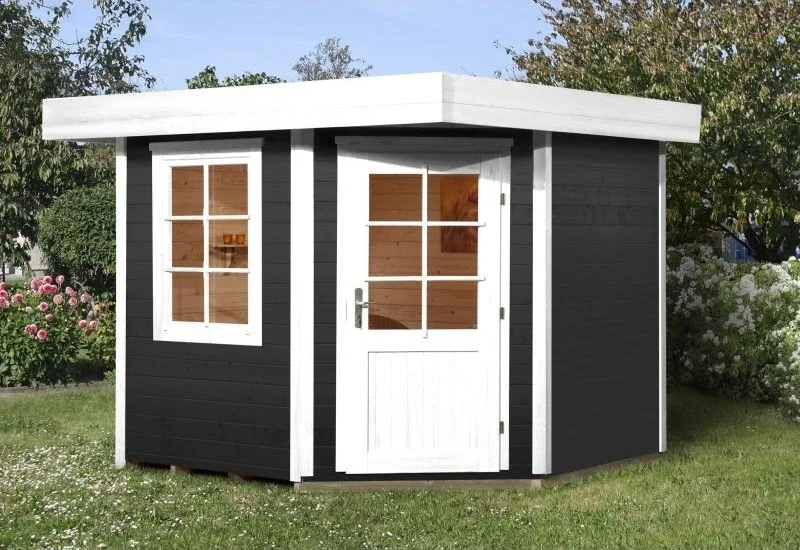 Weka Gartenhaus 5-Eck-Haus 213 Gr 1 anthrazit - Image 2