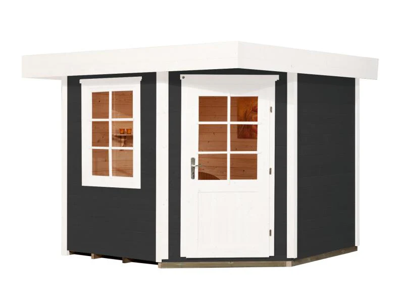 Weka Gartenhaus 5-Eck-Haus 213 Gr 2 anthrazit - Image 3