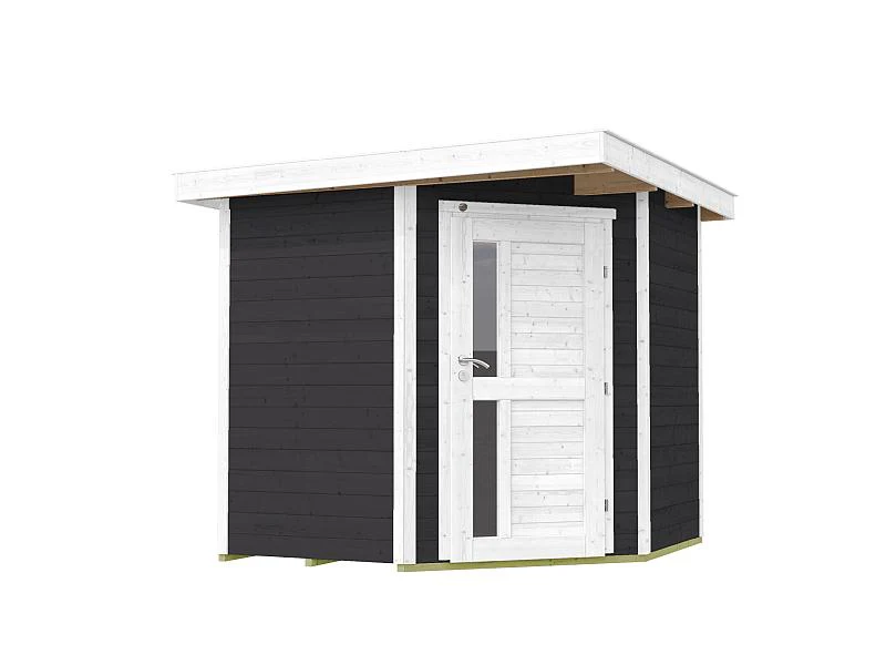 Weka Gartenhaus 5-Eck-Haus 229 A Gr 1 anthrazit - Image 3