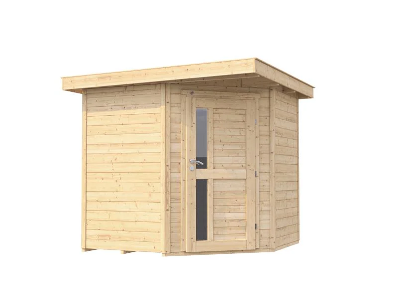 Weka Gartenhaus 5-Eck-Haus 229 A Gr 1 natur - Image 3