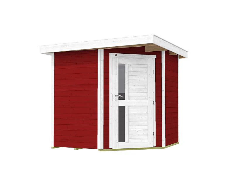 Weka Gartenhaus 5-Eck-Haus 229 A Gr 1 schwedenrot - Image 3
