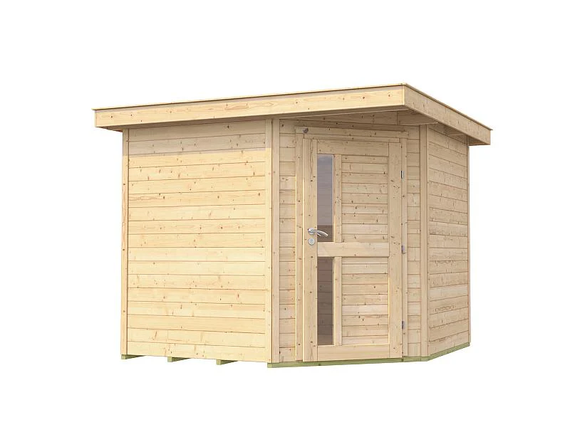 Weka Gartenhaus 5-Eck-Haus 229 A Gr 2 natur - Image 3
