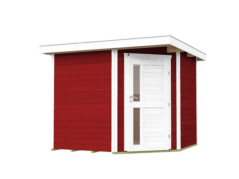 Weka Gartenhaus 5-Eck-Haus 229 A Gr 2 schwedenrot - Image 3