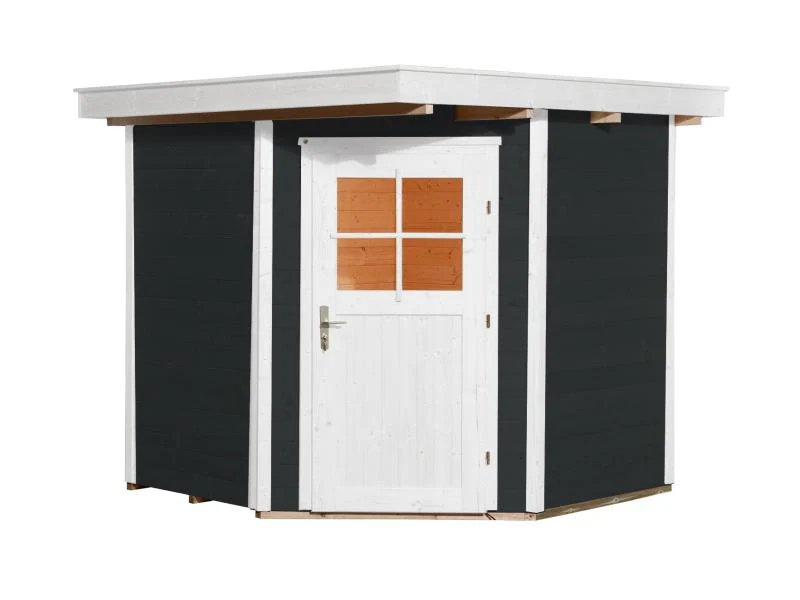 Weka Gartenhaus 5-Eck-Haus 229 Gr 1 anthrazit - Image 3