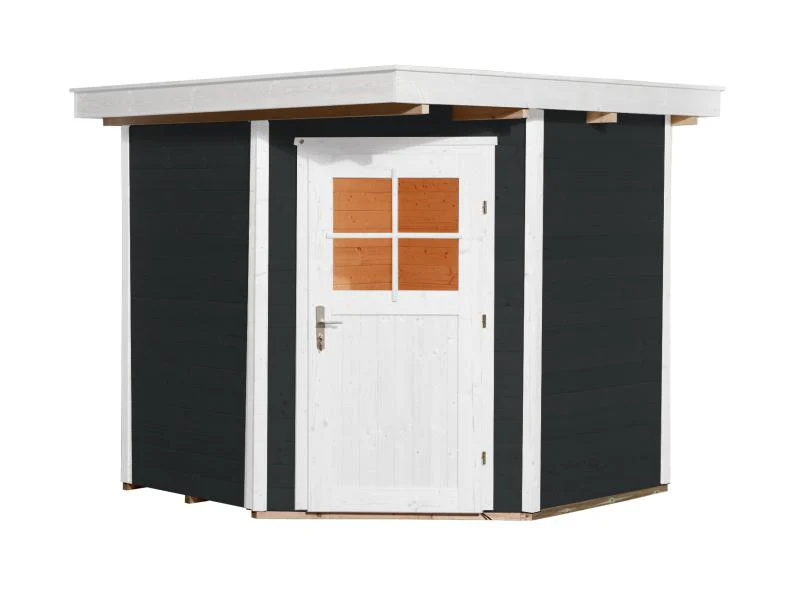 Weka Gartenhaus 5-Eck-Haus 229 Gr 2 anthrazit - Image 3