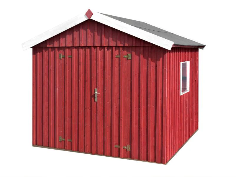 Weka Gartenhaus Schwedenhaus Größe 3 schwedenrot - Image 4