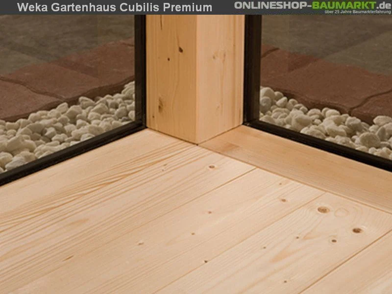 Weka Gartenhaus wekaLine 412 Größe 1 45 mm Premium - Image 4