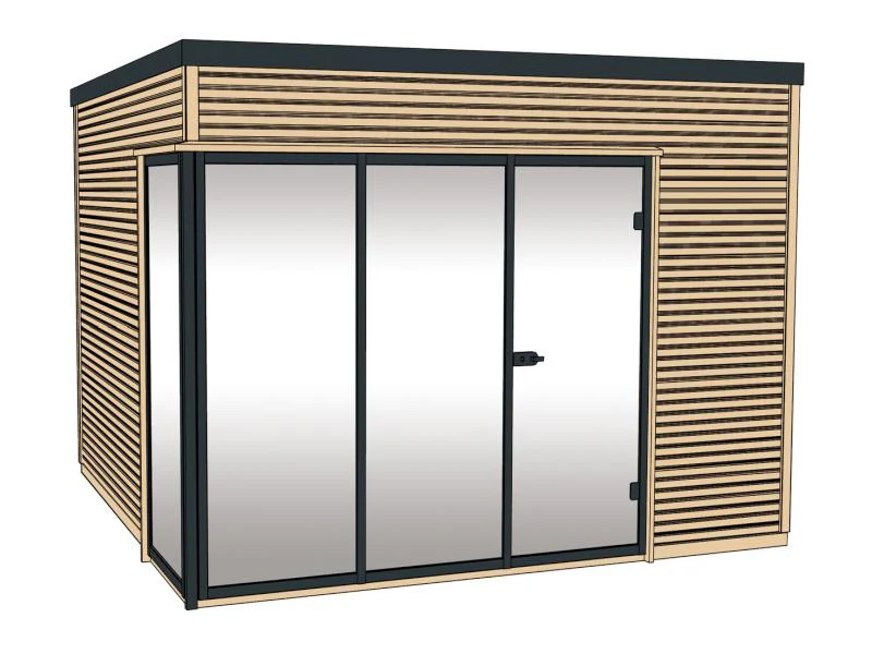 Weka Gartenhaus wekaLine 412 Größe 2 45 mm Premium - Image 5