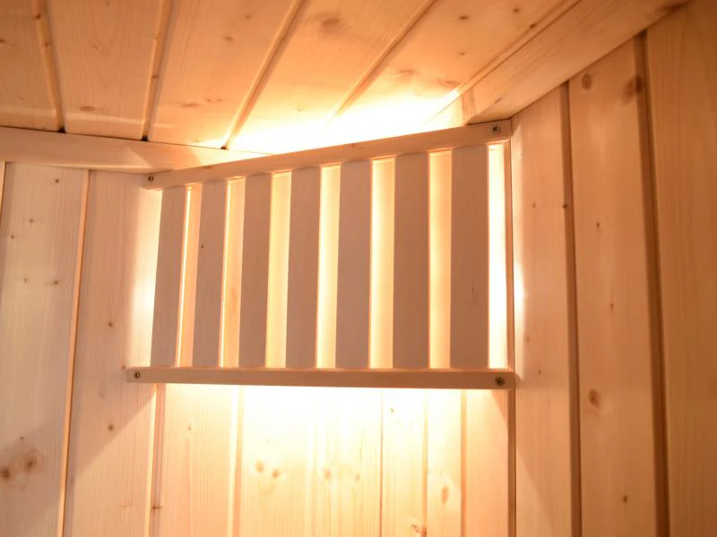 Weka Infrarot-Sauna-Kombikabine Uppsala mit Flächenstrahlern und Saunaofen 3,6 kW - Image 7