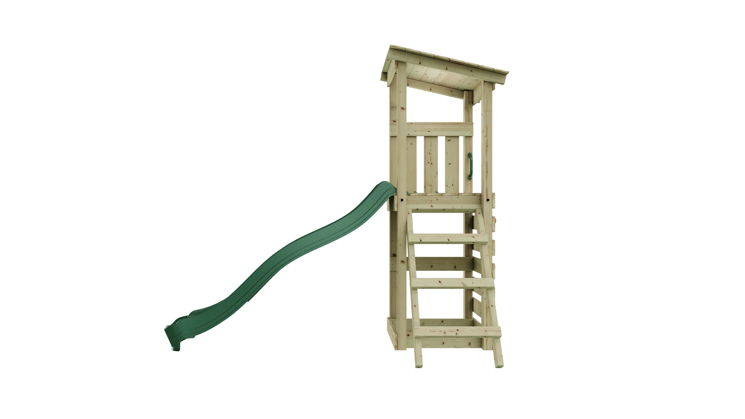Weka Kinderspielturm Nizza inkl. Rutsche und Kletterwand - Image 5