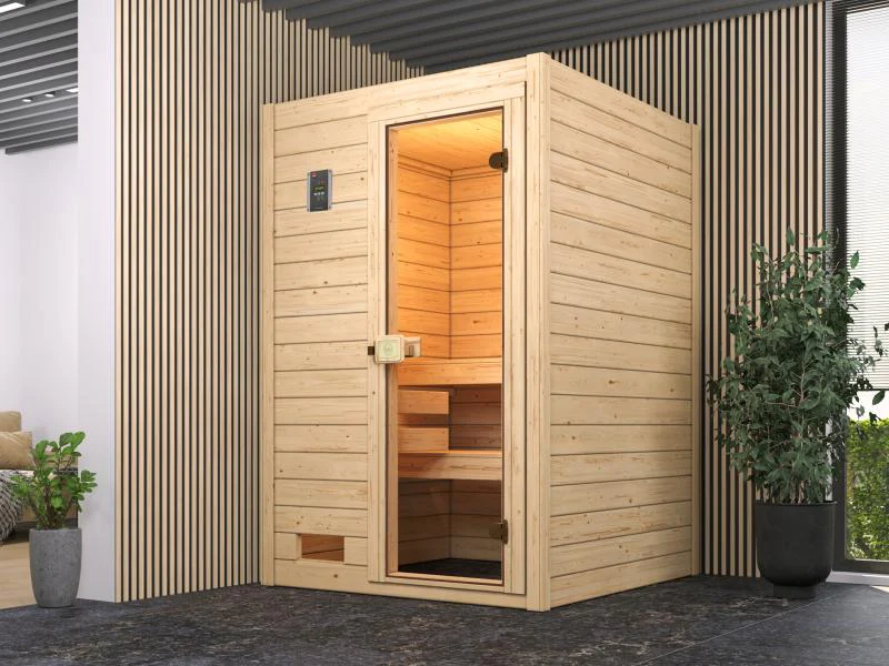 Weka Massivholzsauna 38 mm Valida 1 GT