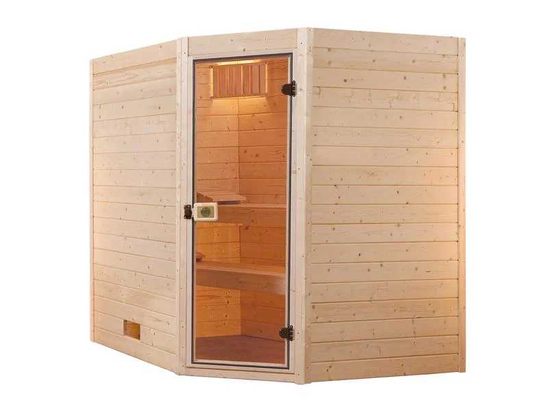 Weka Massivholzsauna 38 mm Valida Eck 3 GT - Image 3