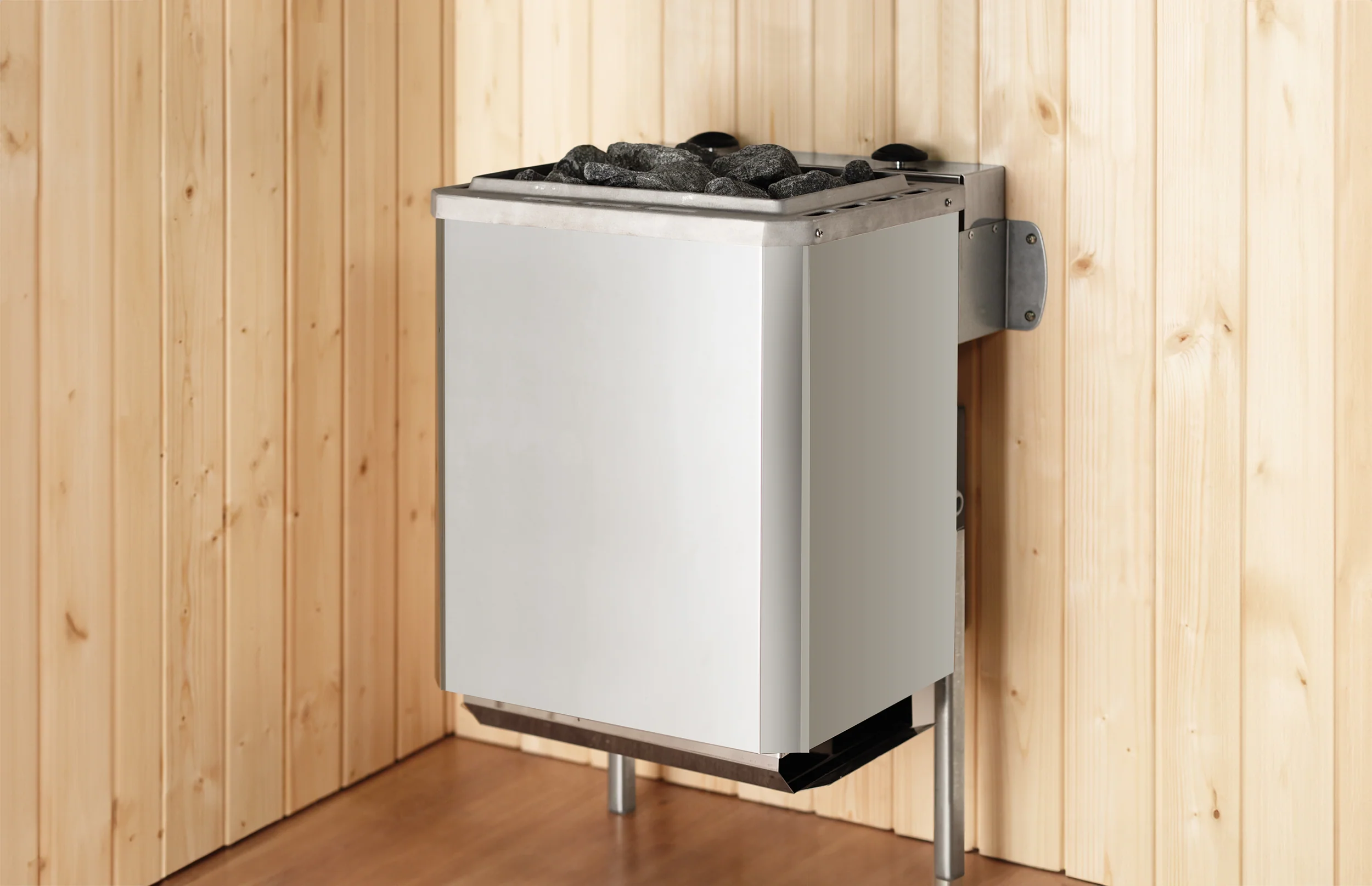 Weka Massivholzsauna Turku 1 GTF, inkl. 9 kW Ofen Kompakt integr. Steuerung - Image 3
