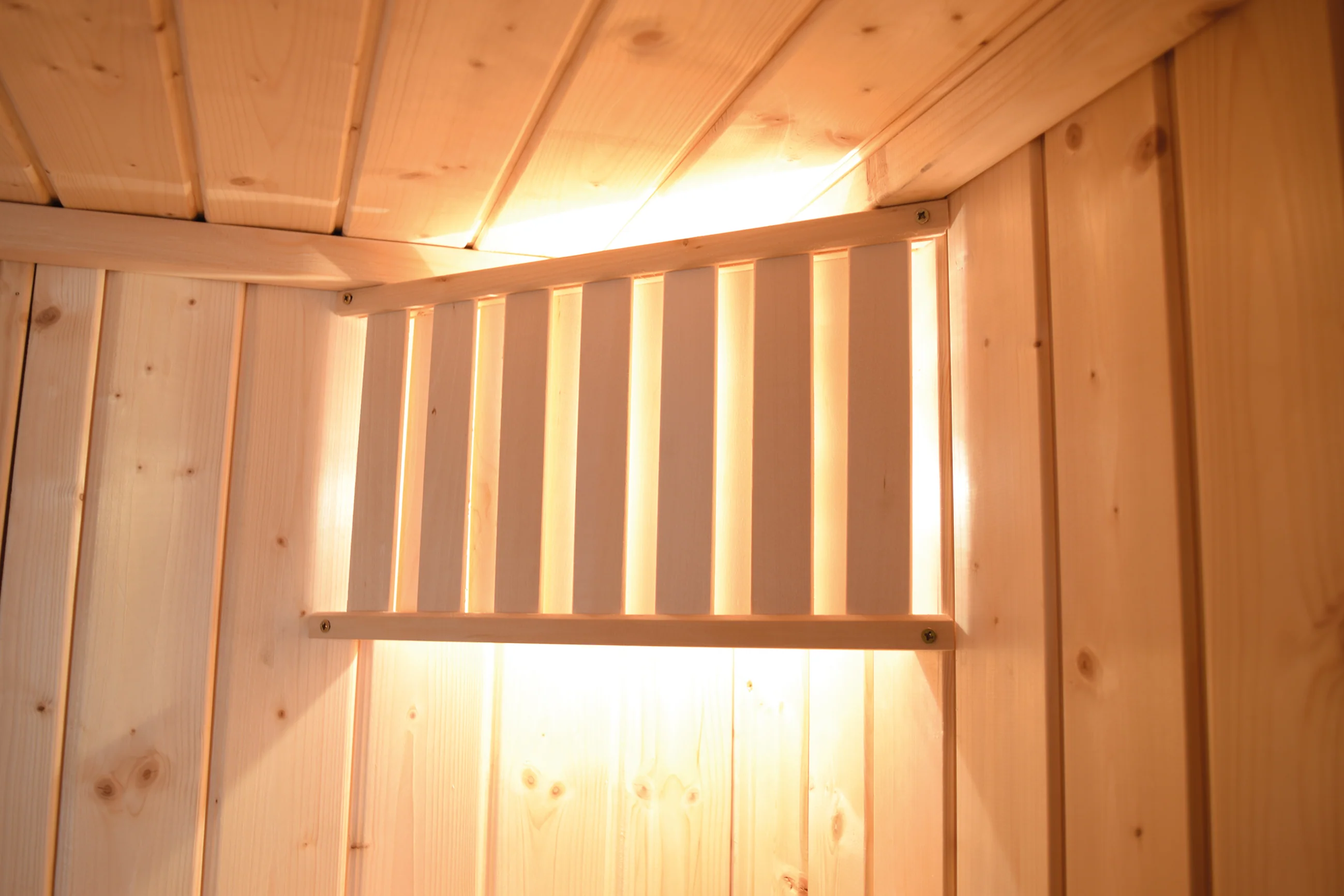 Weka Massivholzsauna Turku 1 GTF, inkl. 9 kW Ofen Kompakt integr. Steuerung - Image 6