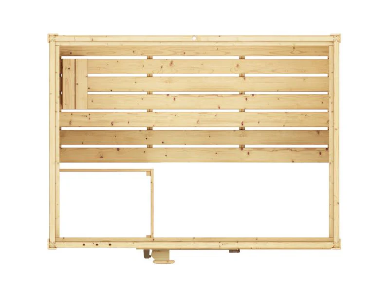Weka Massivholzsauna Valida 2 GTF, inkl. 4,5 Ofen digitale Steuerung (OS), mit Fenster - Image 8