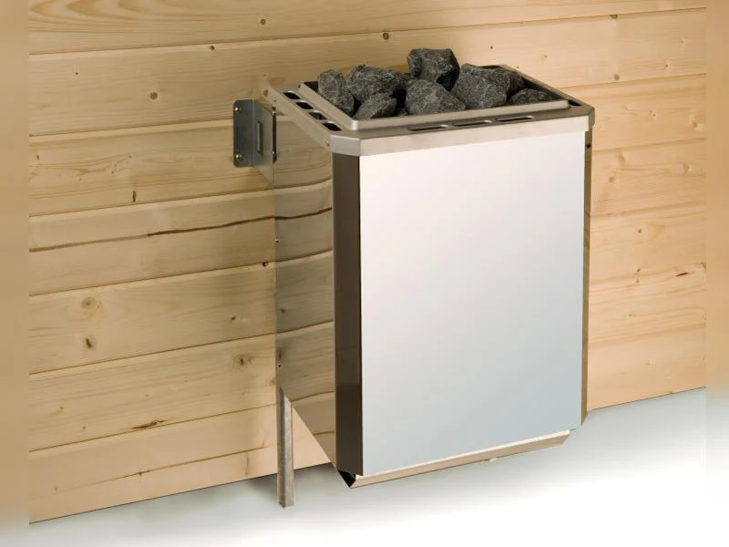 Weka Massivholzsauna Valida Eck 1,8 GT, inkl. 7,5 kW Ofen mit digitaler Steuerung - Image 4