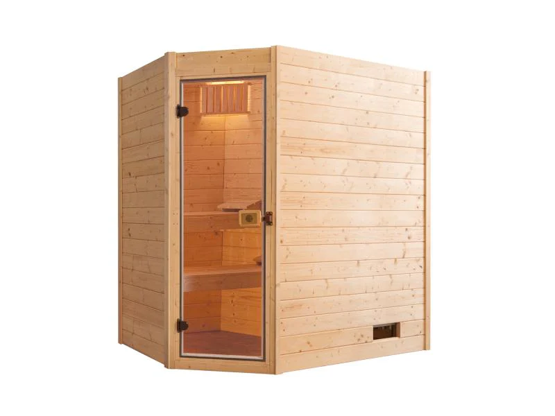 Weka Massivholzsauna Valida Eck 1 GT - Image 3