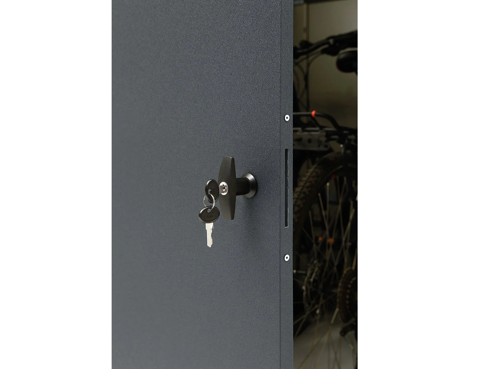 Weka Metall-Bikebox Gary, Anthrazit - Image 11