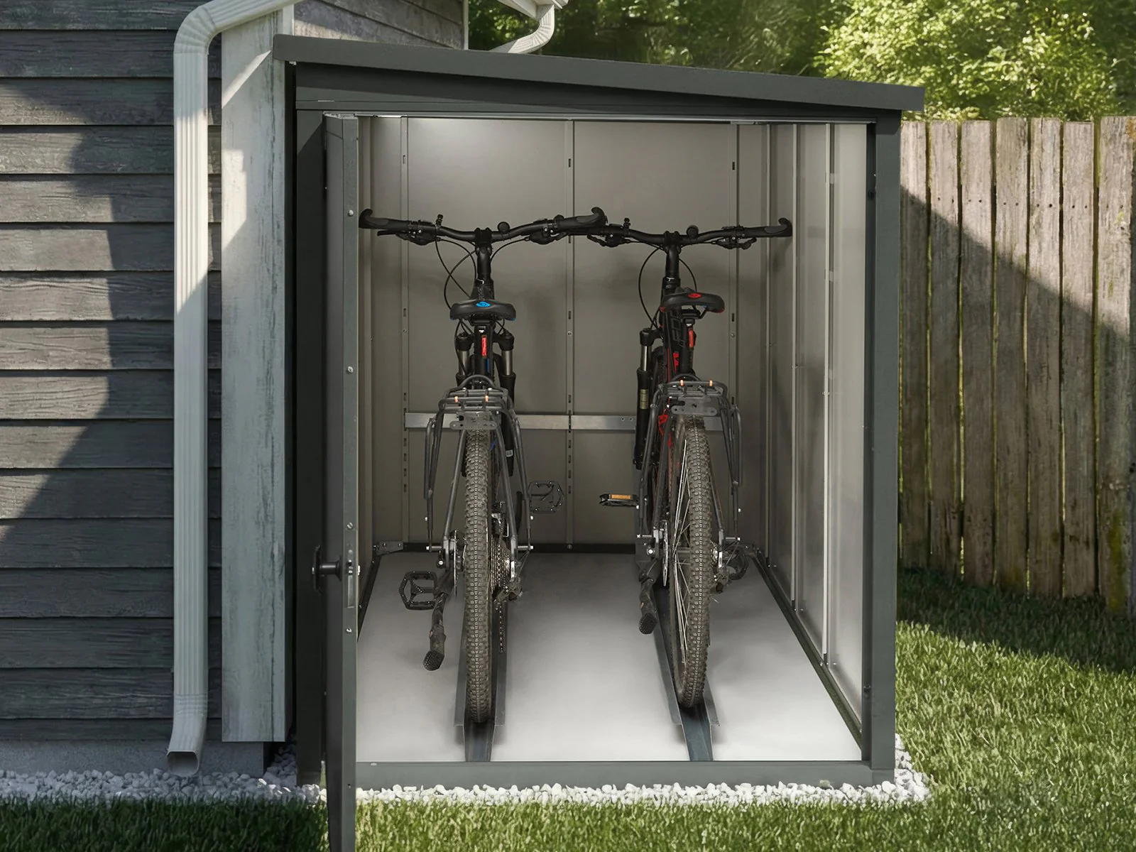 Weka Metall-Bikebox Gary, Anthrazit - Image 2