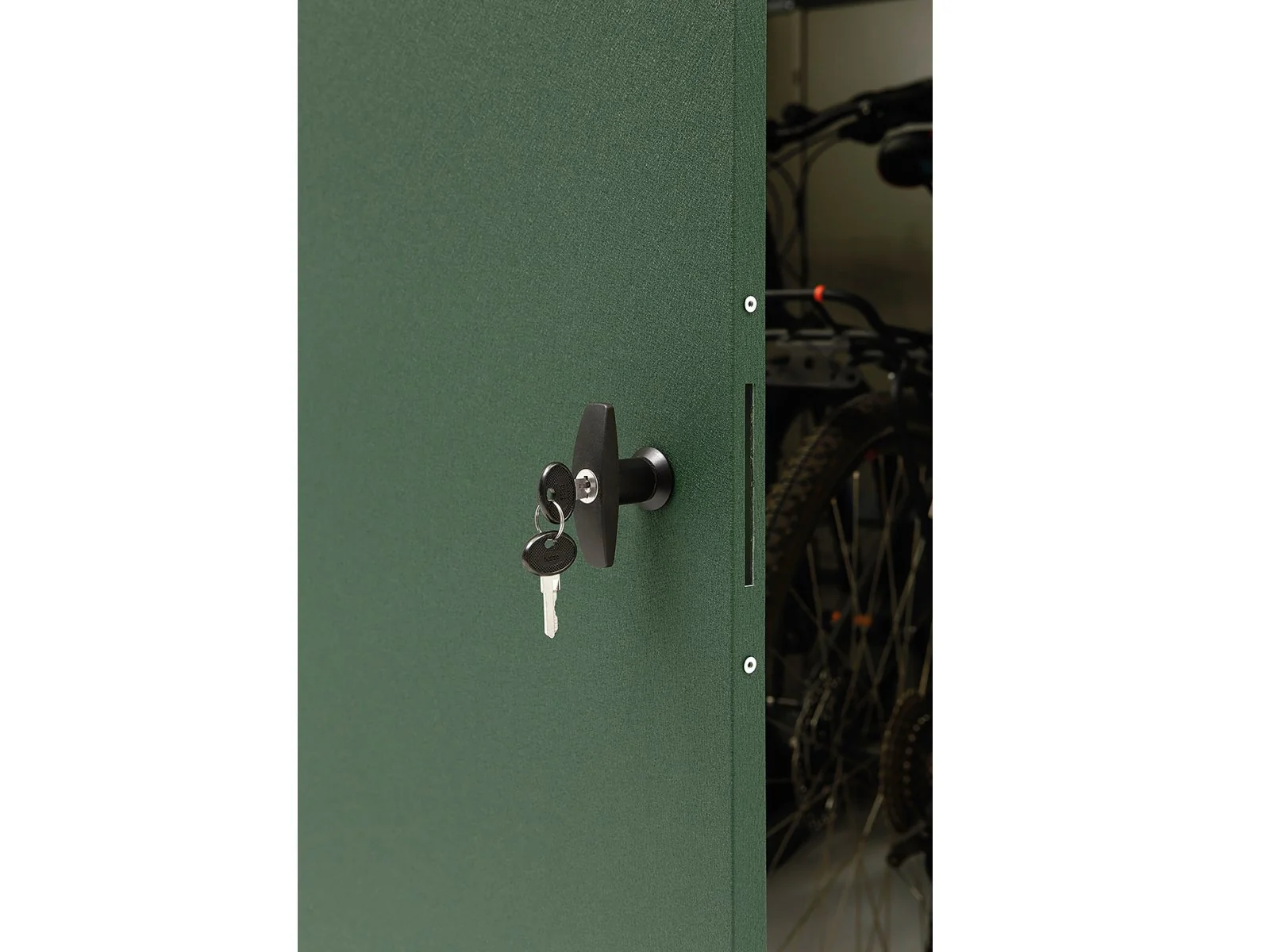 Weka Metall-Bikebox Gary, Grün - Image 11