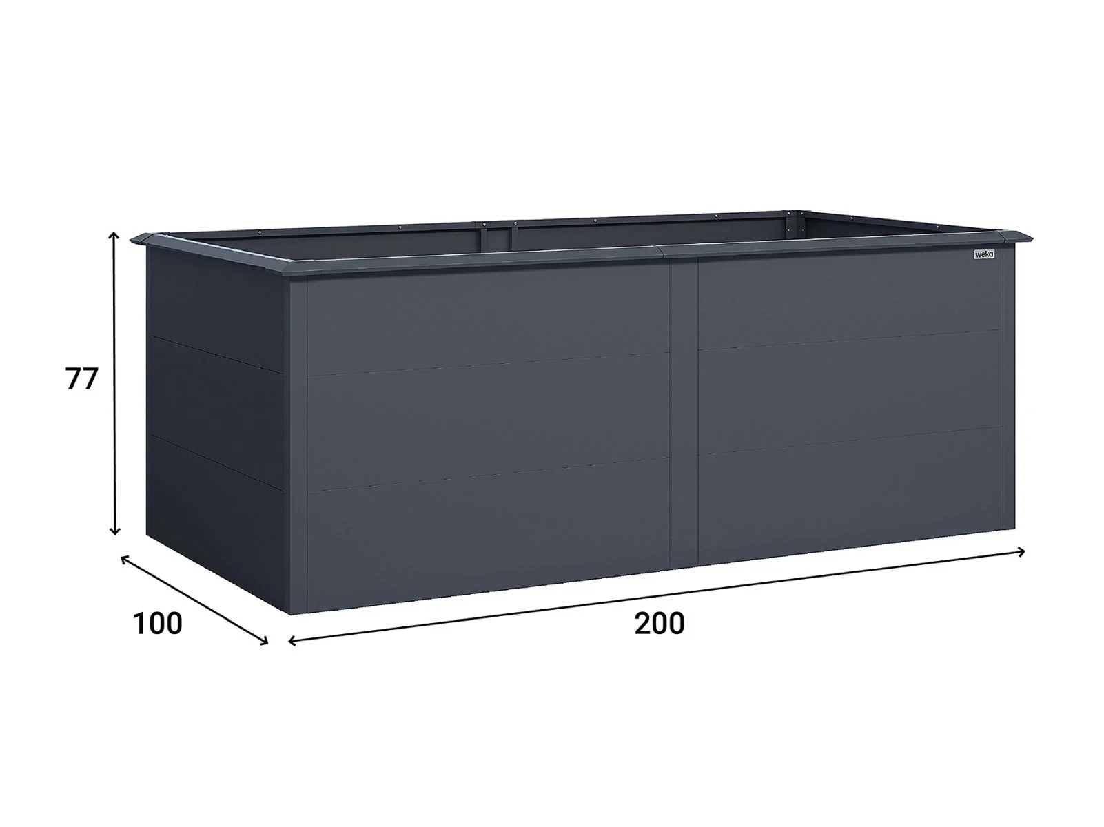 Weka Metall-Hochbeet Gary XL - Image 2