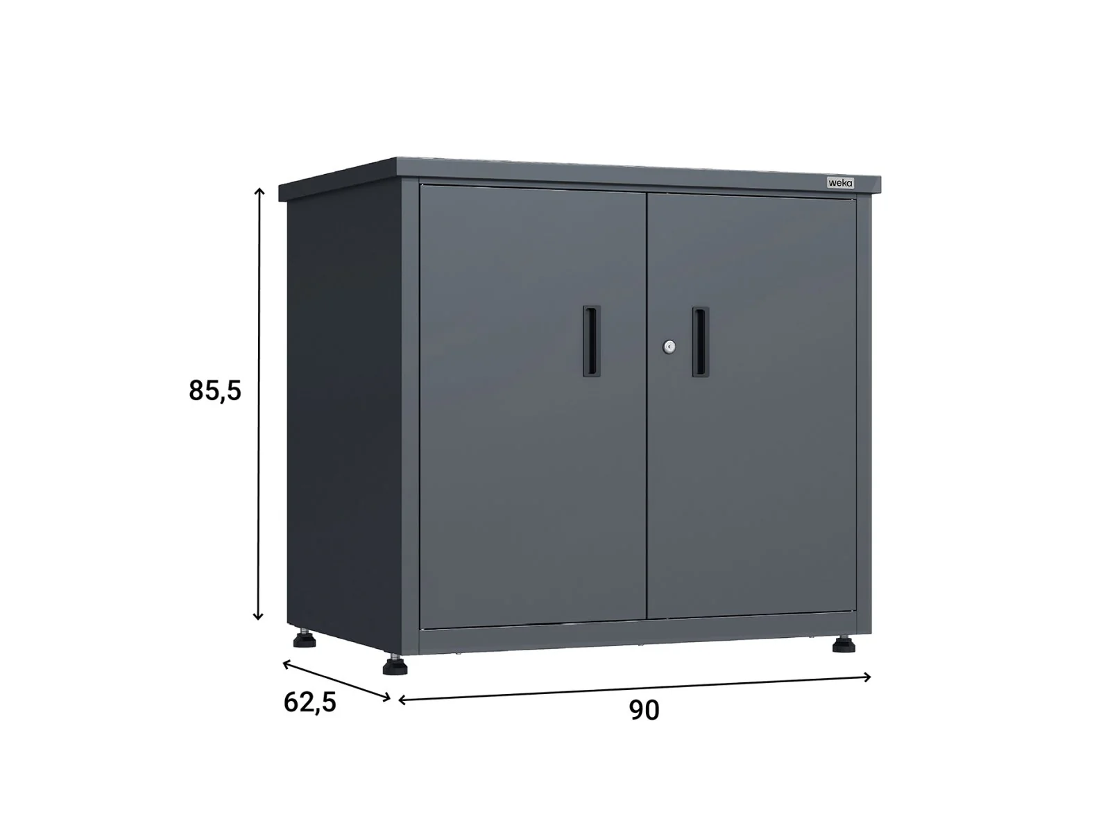 Weka Metall-Terrassenbox Gary 220 L - Image 2