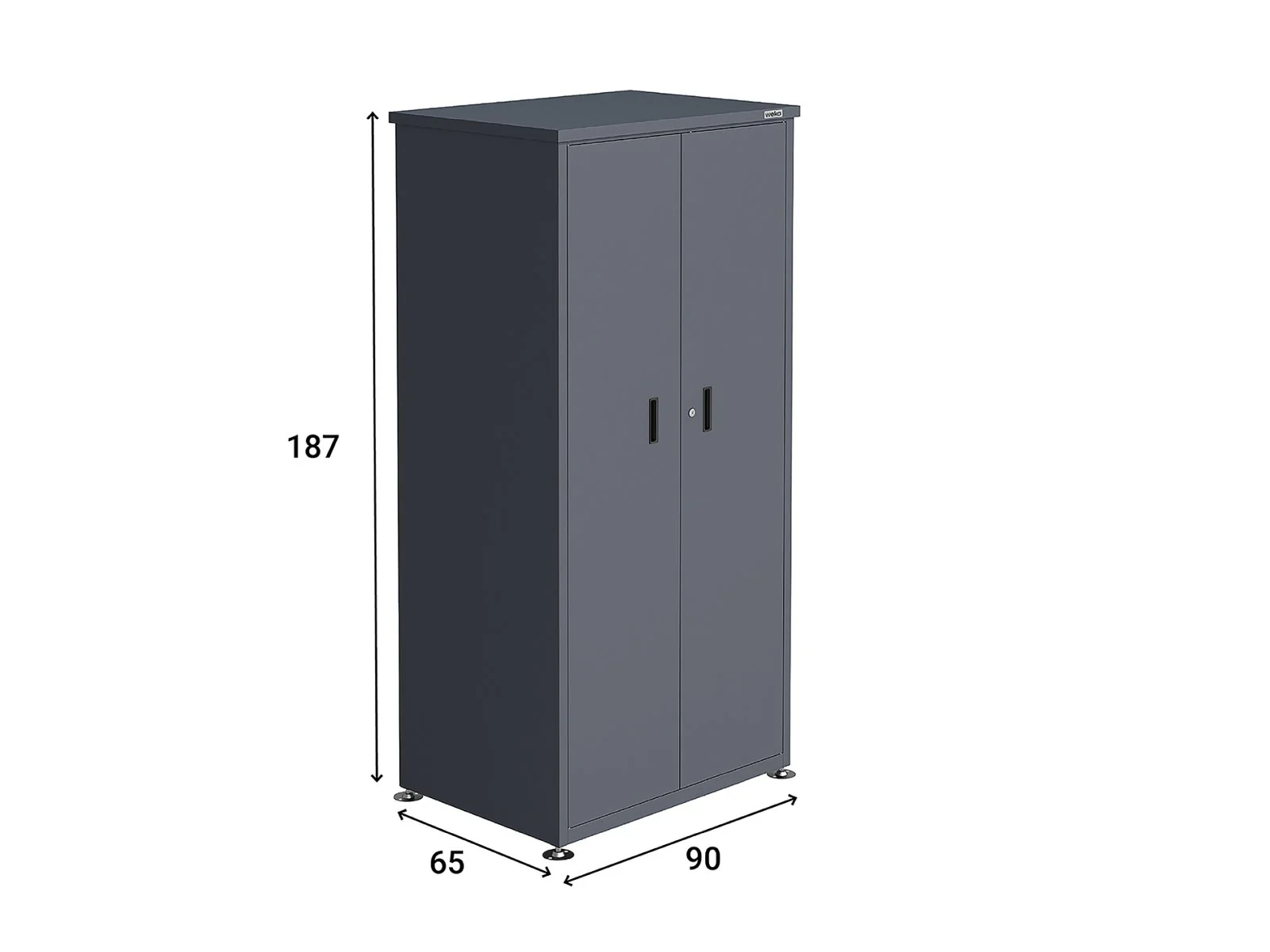 Weka Metall-Terrassenschrank Gary 2 - Image 3