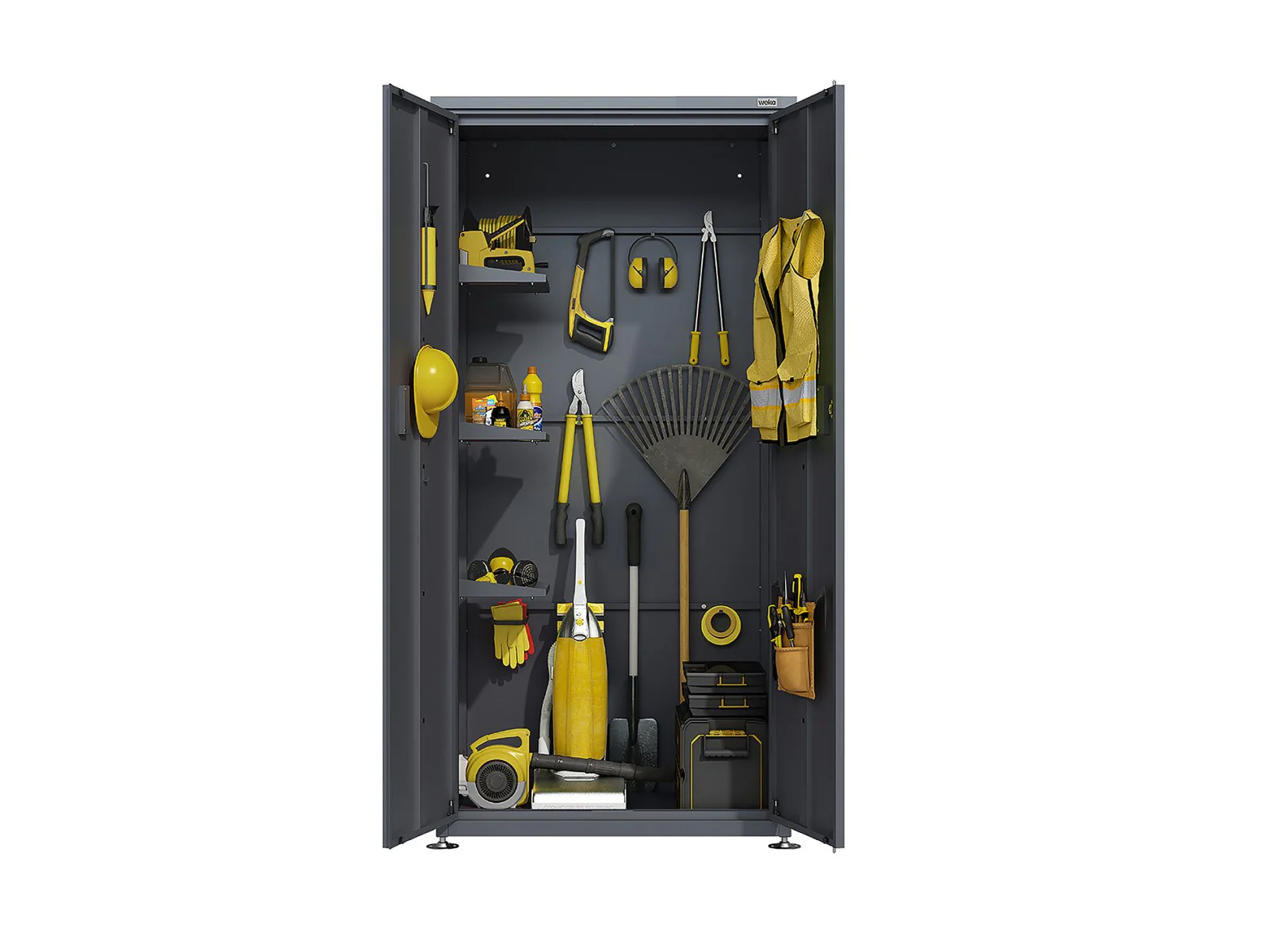 Weka Metall-Terrassenschrank Gary 2 - Image 5