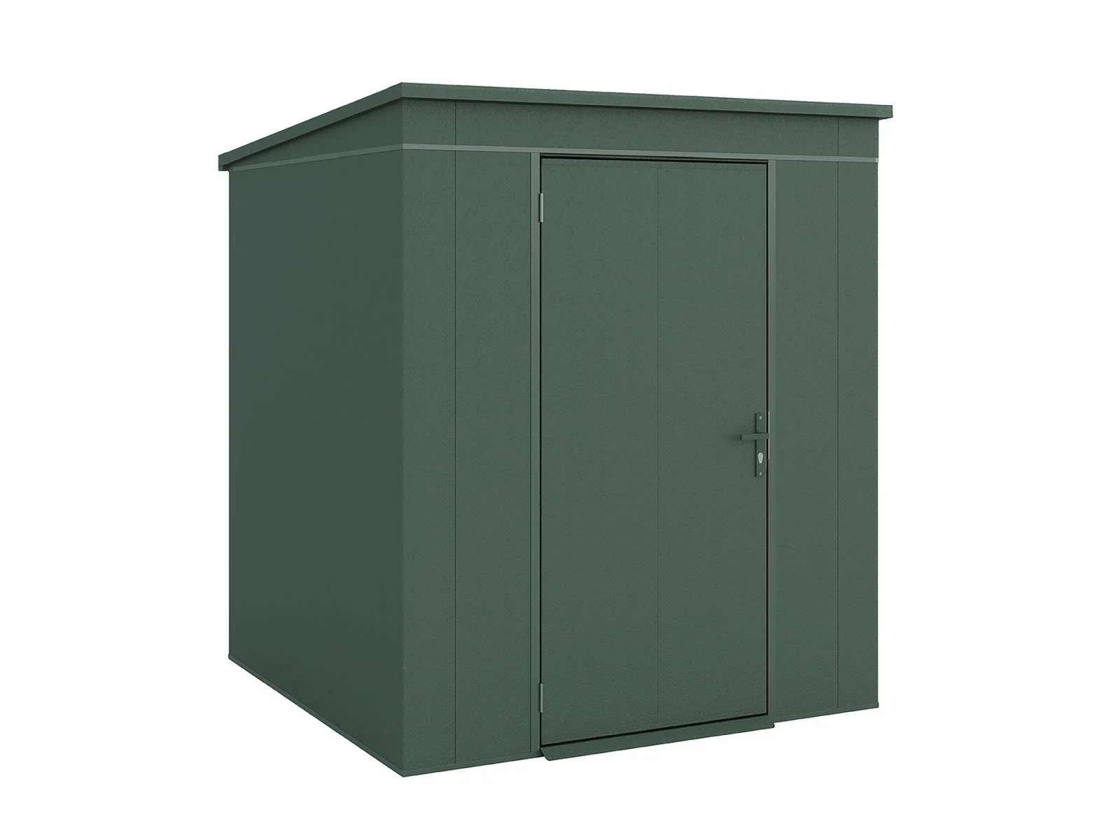 Weka Metallgerätehaus Gary 187 x 187 cm - grün - Image 10