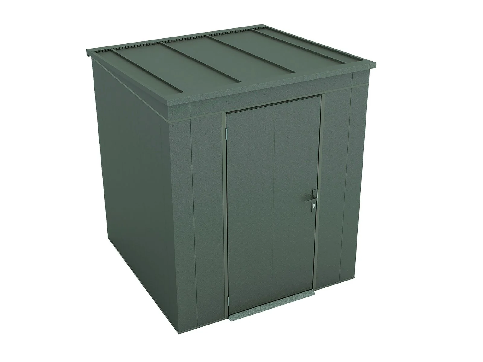 Weka Metallgerätehaus Gary 187 x 187 cm - grün - Image 11