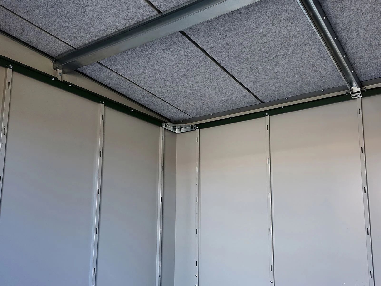 Weka Metallgerätehaus Gary 187 x 87cm - anthrazit - Image 7