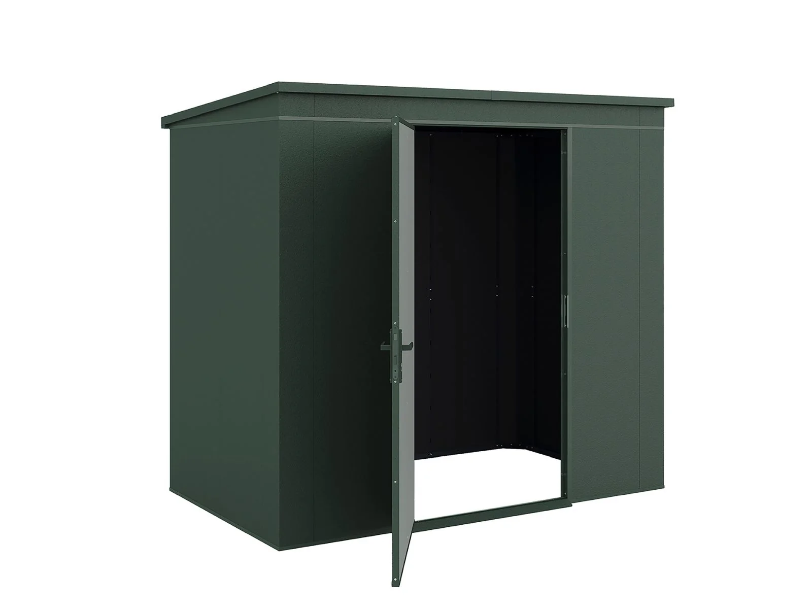 Weka Metallgerätehaus Gary 237x137 cm - grün - Image 10