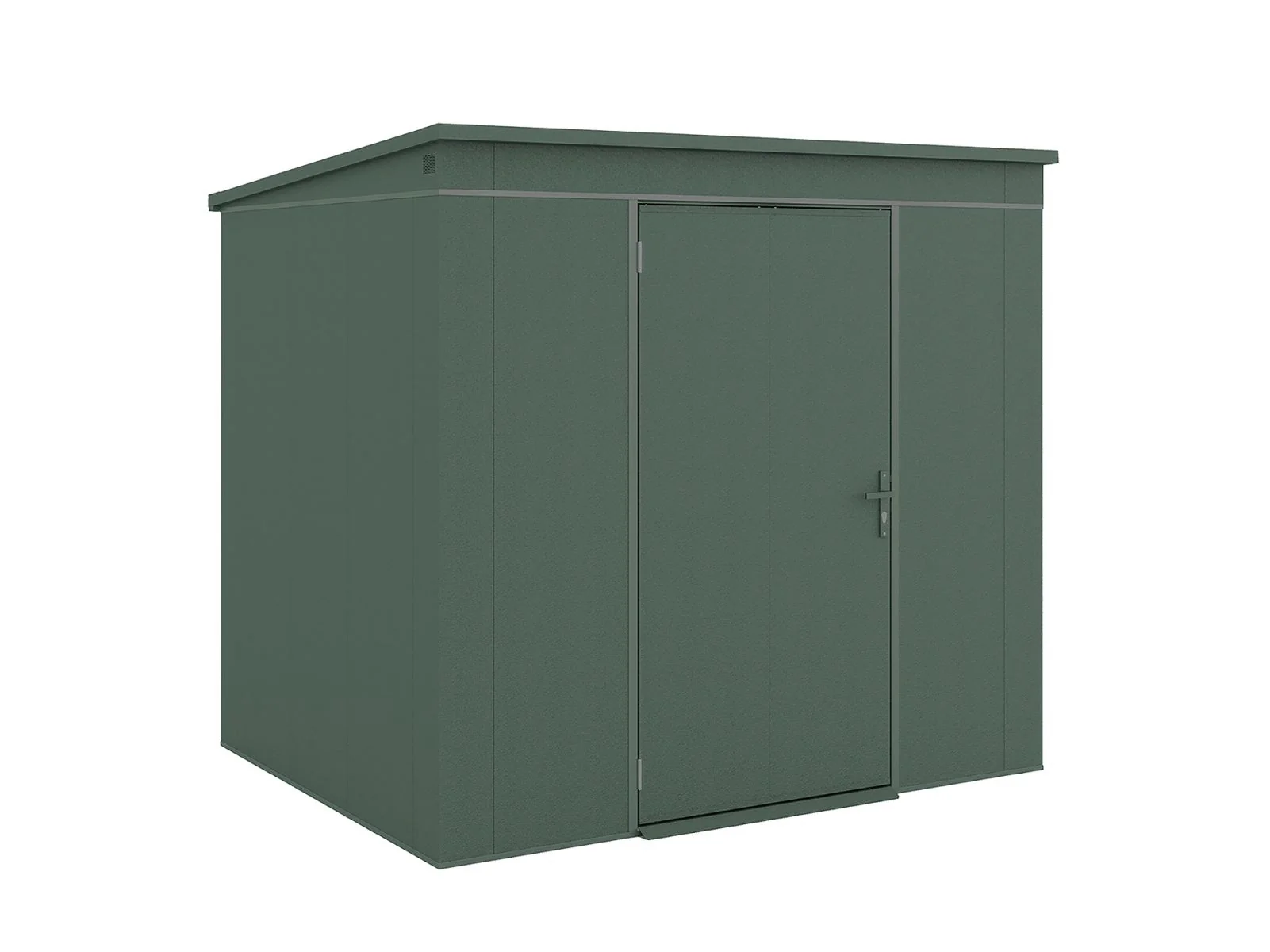 Weka Metallgerätehaus Gary 237x187 cm - grün - Image 10