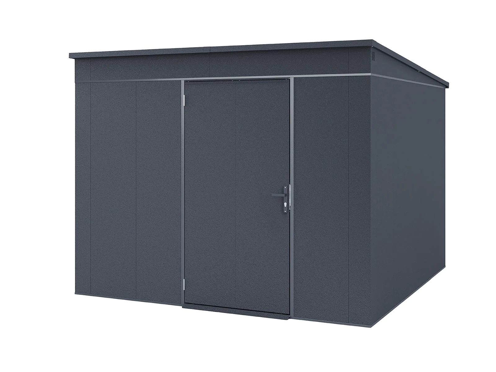 Weka Metallgerätehaus Gary 287x287 cm - anthrazit - Image 10
