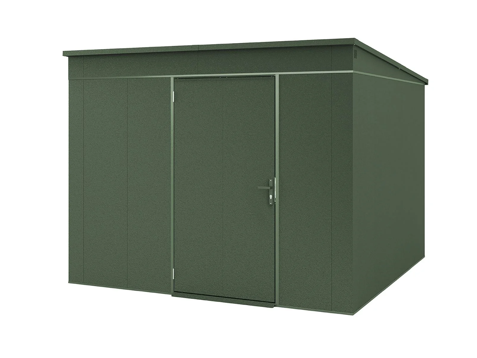 Weka Metallgerätehaus Gary 287x287 cm - grün - Image 10