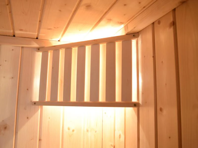 Weka Premium-Massivholzsauna Turku 1 GT Sparset 1 inkl. 7,5 kW Sauna-Ofen - Image 5