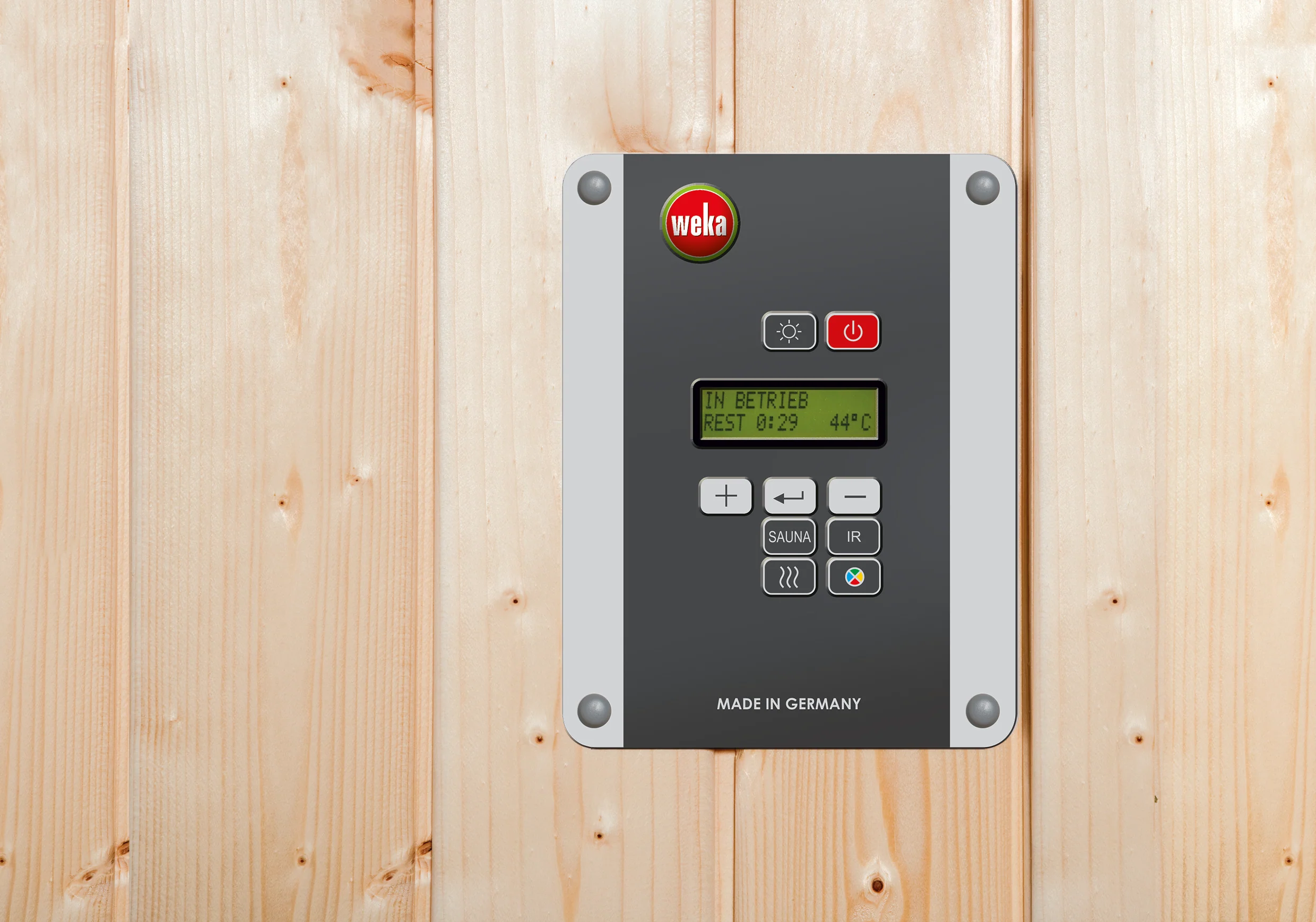 Weka Premium-Massivholzsauna Turku 1 GTF Sparset 1 inkl. 7,5 kW Sauna-Ofen - Image 8