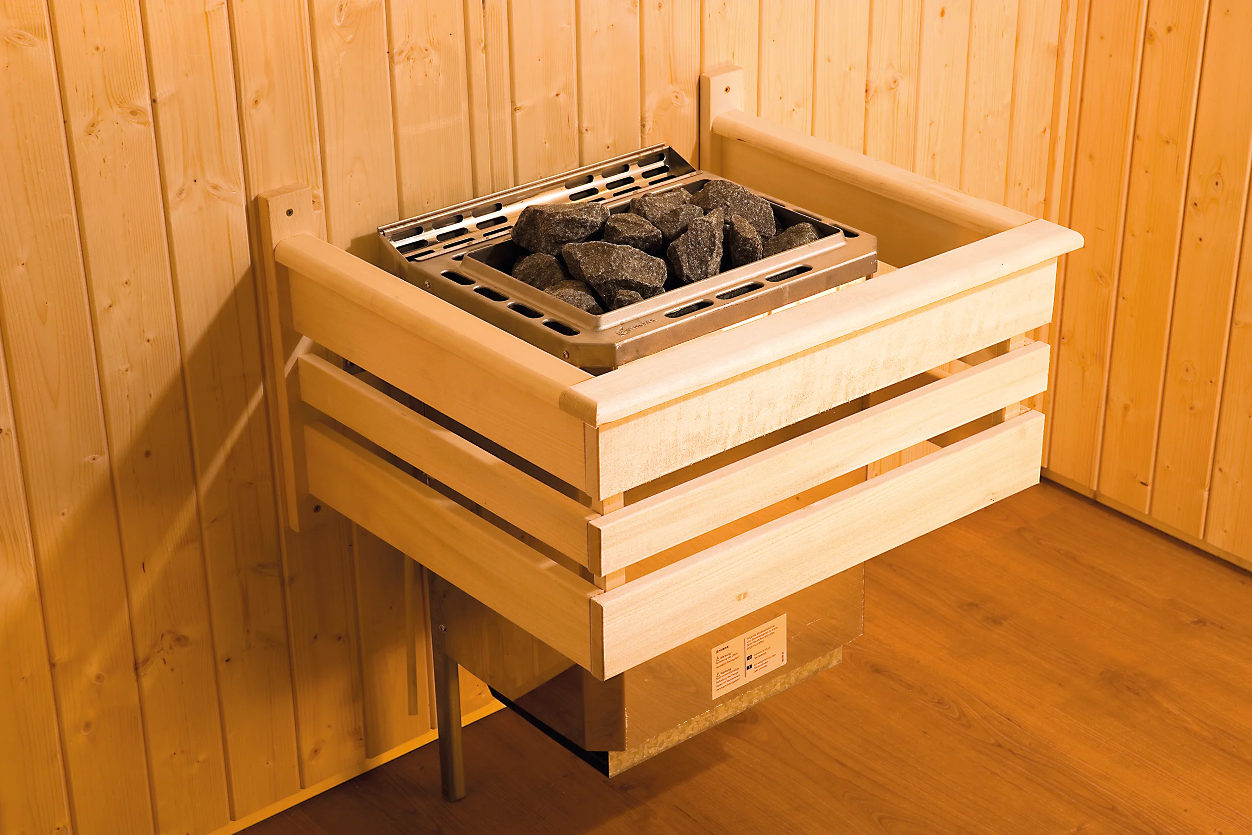 Weka Premium-Massivholzsauna Turku 1 GTF Sparset 1 inkl. 7,5 kW Sauna-Ofen - Image 9
