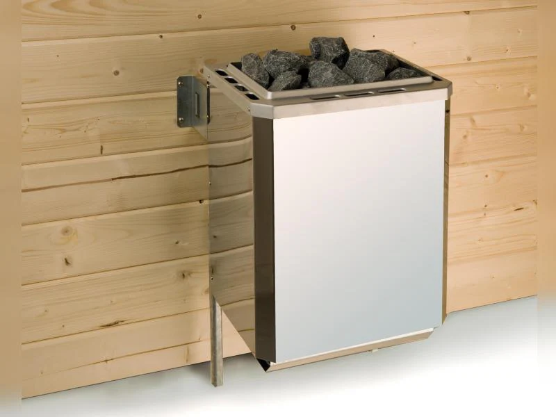 Weka Premium Sauna Bergen 2, inkl. Sparset mit 7,5 kW OS inkl. Steuerung, Ganzglastür - Image 6