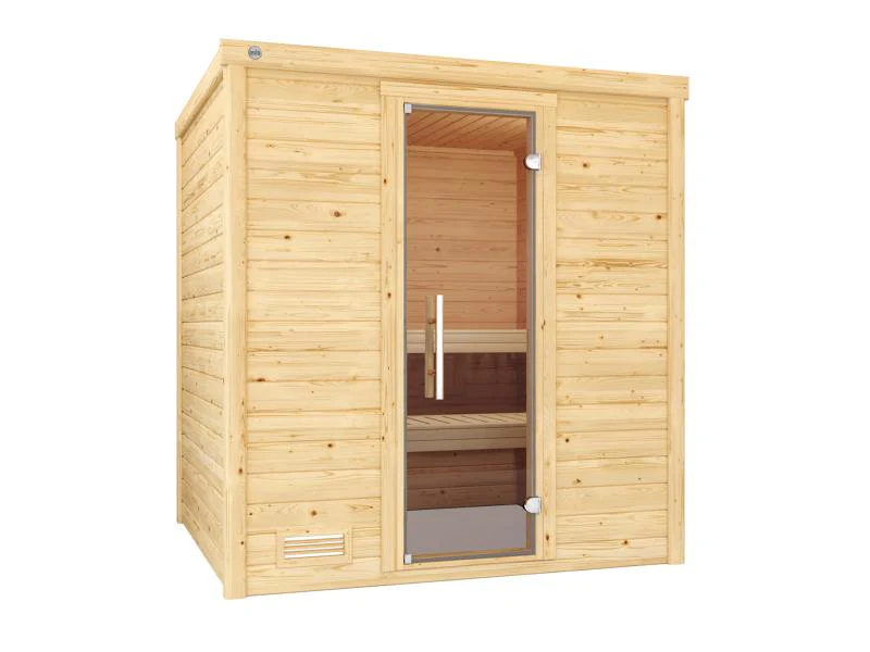 Weka Sauna Bergen Gr. 1,8 GT, inkl. 5,4 Ofen Kompakt integr. Steuerung - Image 2