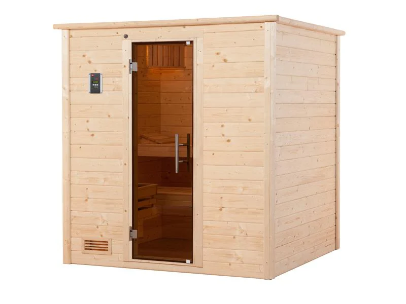 Weka Sauna Bergen Gr.1,8 inkl. 7,5 kW BioS - Image 2